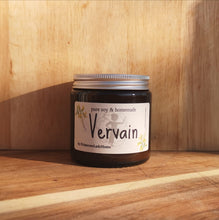 Load image into Gallery viewer, VERVAIN Luxury Natural Soy Wax Glass Candle