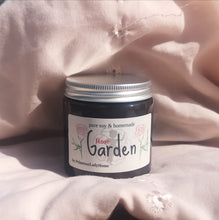Load image into Gallery viewer, ROSE GARDEN Luxury Natural Soy Wax Glass Candle