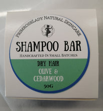 Load image into Gallery viewer, Dry Hair Shampoo Bar: Olive & Cedarwood