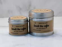 Load image into Gallery viewer, Smell the Coffee container candle