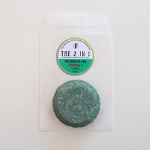 Load image into Gallery viewer, 2 in 1 Shampoo & Conditioner: Spirulina & Lemon