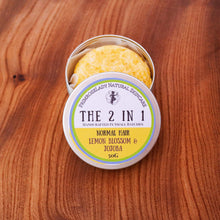 Load image into Gallery viewer, 2 in 1 Shampoo & Conditioner - Normal Hair: Lemon Blossom & Jojoba