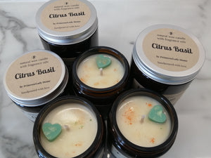 Citrus Basil candle