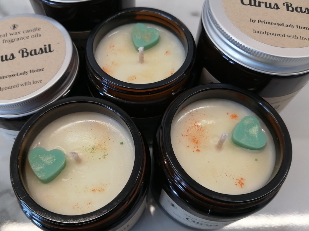 Citrus Basil candle