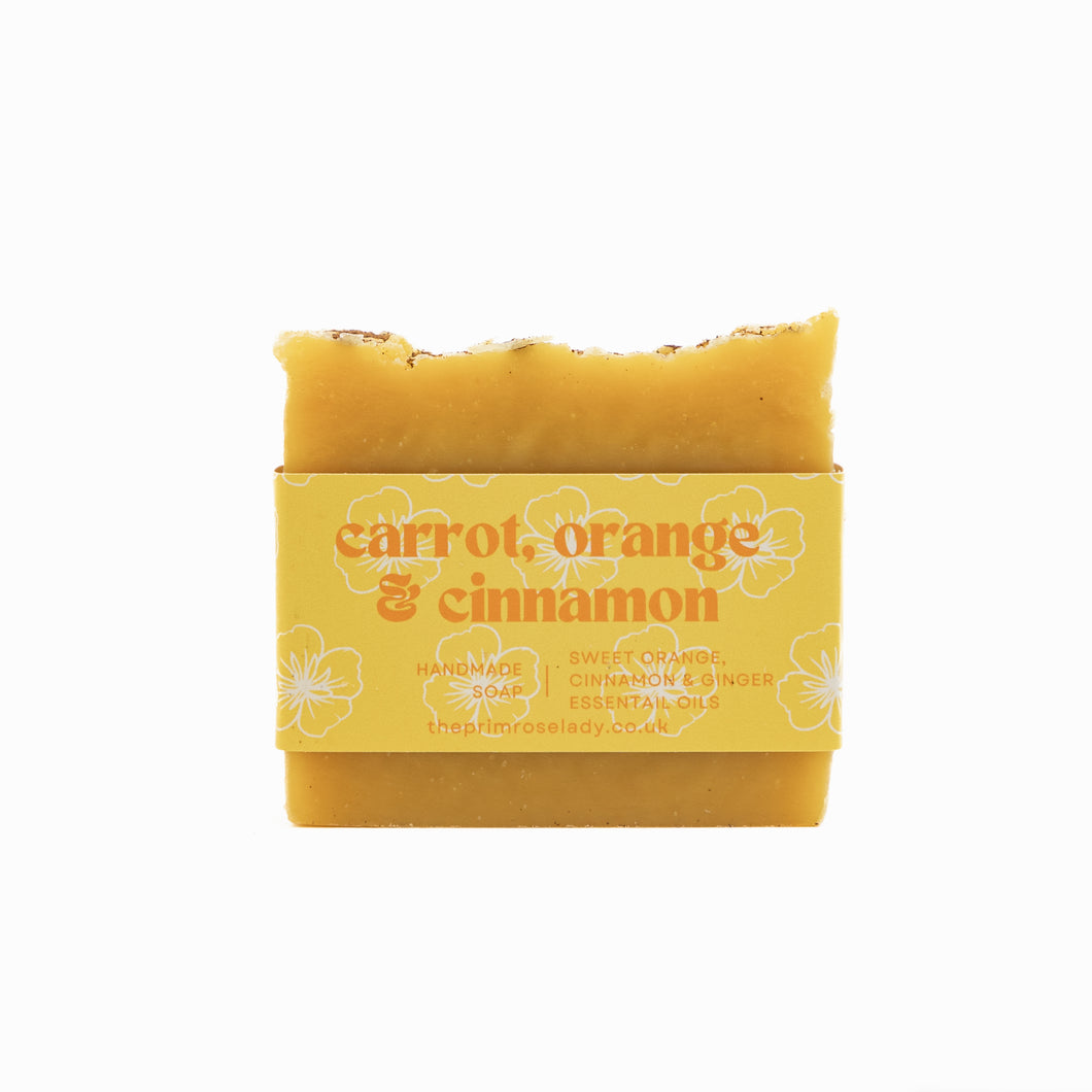 Carrot, Ginger & Cinnamon Luxury Soap Bar