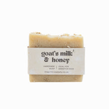 Load image into Gallery viewer, Goat&#39;s Milk &amp; Honey Luxury Soap Bar
