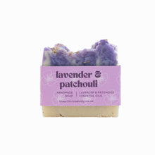 Load image into Gallery viewer, Lavender &amp; Patchouli Luxury Soap Bar
